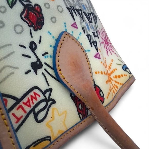 Dooney & Bourke Disney Parks Sketch Tote Bag Mickey Minnie Walt Disney World - Picture 10 of 14